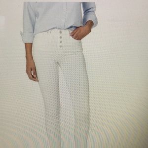 William Rast NWT High-rise Ankle White Waist 24